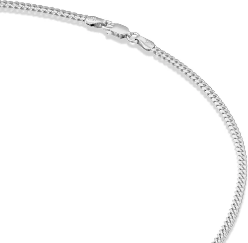Miniatura 4 de PAVOI Italian Solid 925 Sterling Silver, 22K Gold Plated Chain Necklaces Snake, Square Box, Cable, Super Flex Curb, Miami Cuban and Rope