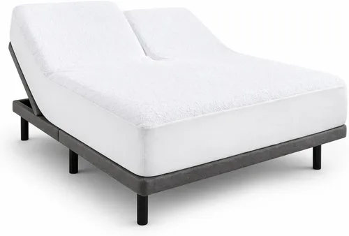 Miniatura 10 de Protector de colchón 100% impermeable tamaño individual, funda de rizo de algodón de alta calidad con bolsillos profundos elásticos, lavable a