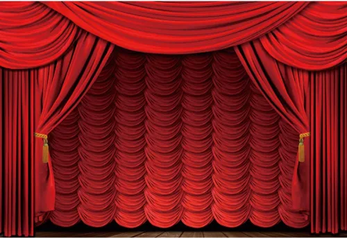 Cortina roja interior de teatro de 5 x 3 pies, telón de fondo para fotografía de escenario, cenefa, drama, juego, festival, evento, fiesta,