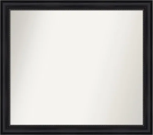 Miniatura 265 de Amanti Art Espejo personalizado, espejo de baño negro Astor, espejo de pared o espejo de tocador de baño sobre el fregadero (25 x 25 pulgadas)