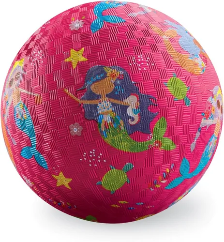 Miniatura 34 de Crocodile Creek Pelota de Patio de Juegos – Pelota de goma duradera para niños de 3 años en adelante – Pelota inflable que rebota para kickball, Pez