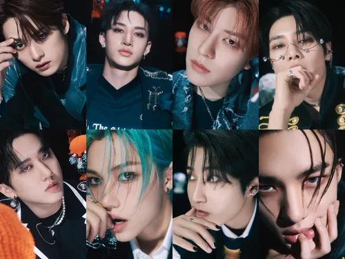 Miniatura 8 de Stray Kids -Star Rock-Star 8th Mini Album Standard 2 Versión SET CD+1p Panorama Mini Póster en Paquete+60p PhotoBook+1p PhotoCard+1p Unidad