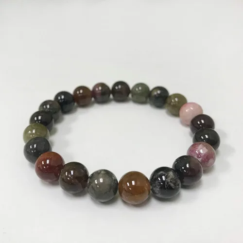 Miniatura 527 de Gem Avenue Handmade Round Bead Stretch Bracelet Unisex Natural Stone Beaded Jewelry for Men & Women, Elastic Wristband for Daily Wear