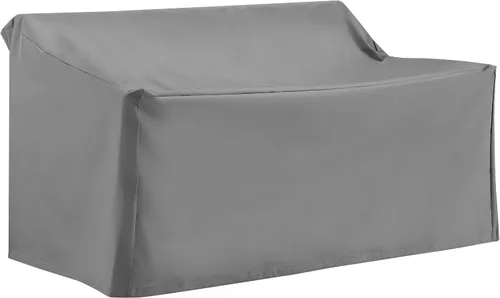Miniatura 9 de Fundas para muebles de patio de Crosley Furniture, funda impermeable para tumbona al aire libre para el patio trasero, gris