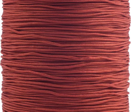 Miniatura 145 de KONMAY 1 rollo de cuerda de nailon para hacer pulseras de 150 yardas, trenzado de nailon Shamballa Macramé/cordón de cuentas de 0.4mm, cordón