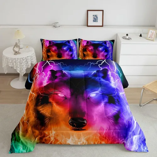 Miniatura 12 de Feelyou Juego de ropa de cama con teclas de piano, edredón de notas musicales para niños, niñas, adolescentes, juego de edredón con patrón musical