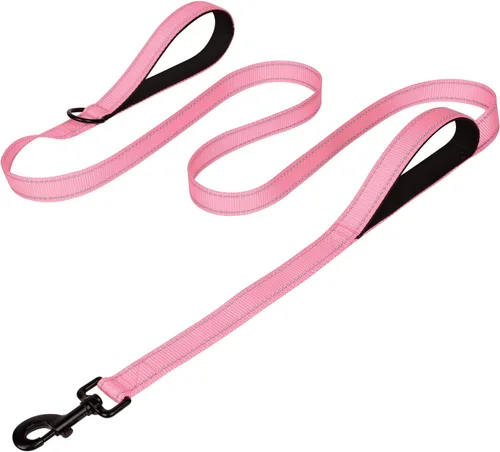 Miniatura 19 de Joytale - Correa resistente para perros grandes que tiran, doble asa para control de tráfico, correas reflectantes de doble cara para perros grandes