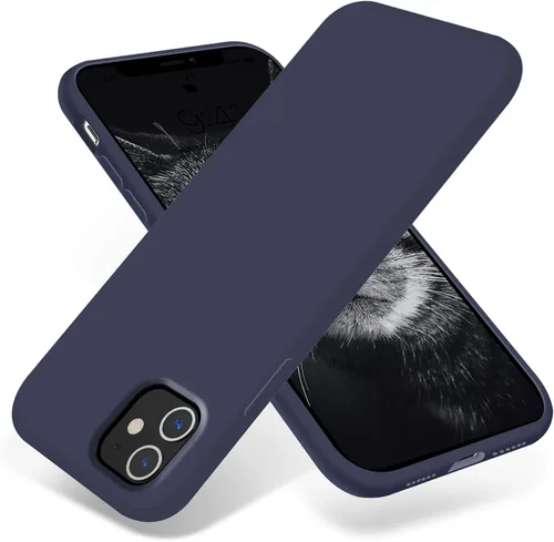 Miniatura 327 de OTOFLY Funda para iPhone 11, funda para teléfono 11, delgada, a prueba de golpes, antihuellas, forro de microfibra antiarañazos, funda protectora