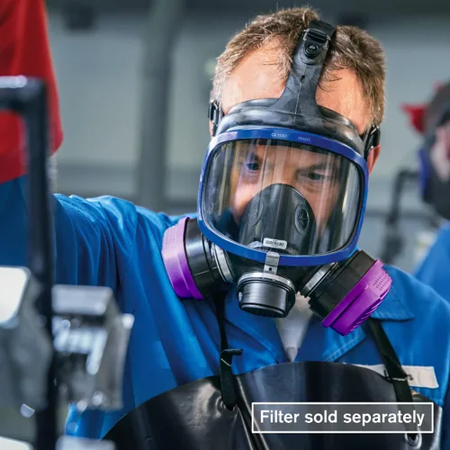 Miniatura 6 de Dräger X-plore 5500 Máscara respiradora de cara completa Aprobado por NIOSH