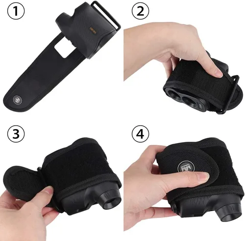 Miniatura 9 de Craftsman Golf Correa de telémetro de nailon magnética universal negra