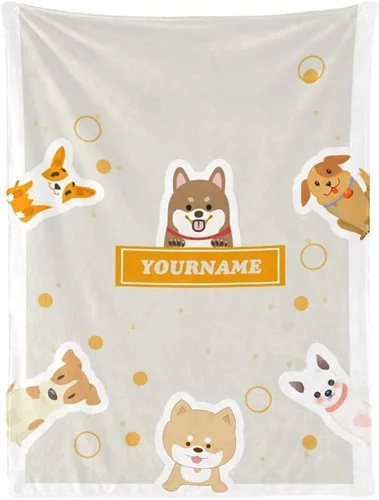Miniatura 11 de Mantas de bebé personalizadas de unicornio con nombre/texto, mantas de bebé personalizadas para niña y niño, manta de forro polar negro súper suave