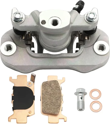 M MATI Juego de pinzas de freno de disco trasera derecha y pastillas sinterizadas para Honda Pioneer 1000 Talon 1000 1000X 1000R SXS1000 2016-2023