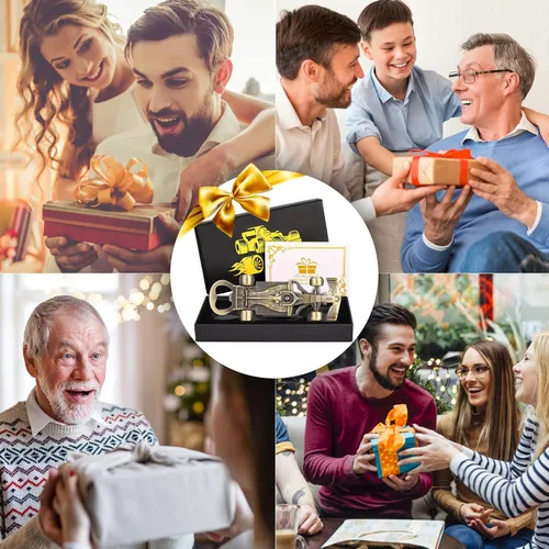 Miniatura 2 de LKKCHER Regalos de autos de carreras para hombres y mujeres, abrebotellas de cerveza de auto de carreras novedoso, regalos de cumpleaños y Navidad