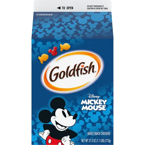 Miniatura 15 de Goldfish Galletas de queso cheddar, horneadas con grano entero, caja de 27.3 onzas