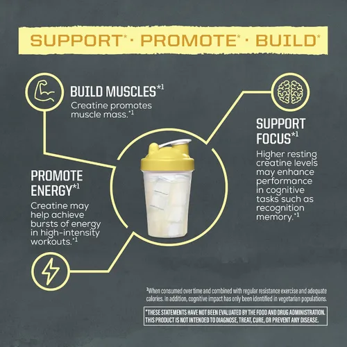 Miniatura 4 de Polvo de Monohidrato de Creatina Micronizado PreWorkout, Suplemento de Recuperación para Apoyo a la Construcción Muscular, Entrenamiento de Fuerza