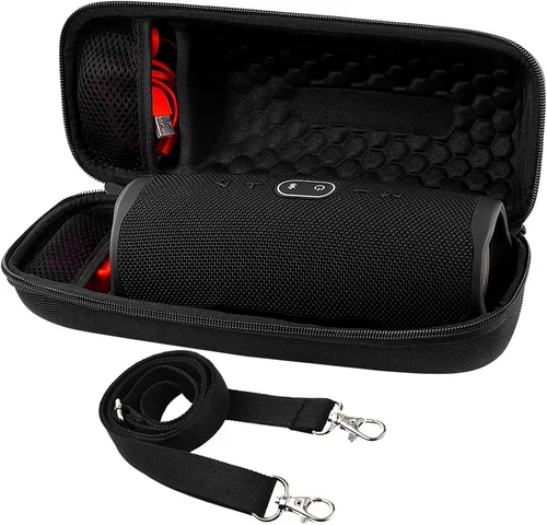 Miniatura 8 de Comecase - Funda rígida de viaje para JBL Charge 4/Charge 5 impermeable Bluetooth altavoz. Bolsa de almacenamiento para cargador y cable USB