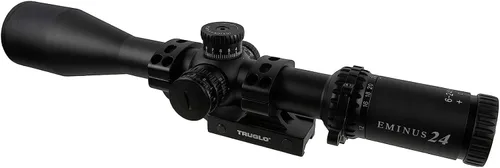 Miniatura 3 de Truglo Eminus Scope with 30MM Tube, Illuminated Tacplex Reticle, 1-Piece Mount 6-24X50