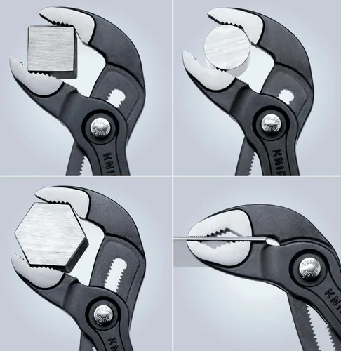 Miniatura 5 de KNIPEX Herramientas - Alicates para bomba de agua Cobra (8701250), rojo, 10 pulgadas