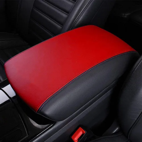 Miniatura 9 de XITER Protector de funda para reposabrazos de automóvil, 1 almohadilla de cuero para consola central para Edge 2015-2024, protector de caja