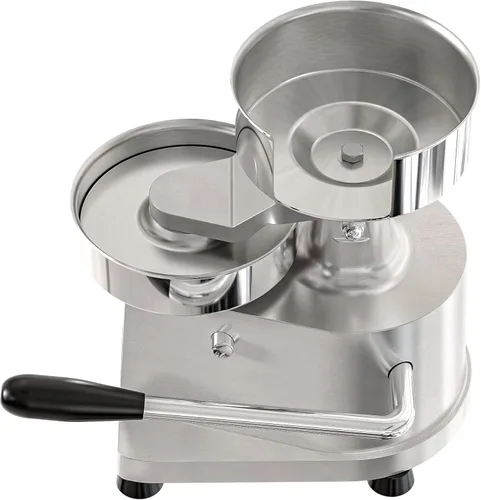 Miniatura 5 de KoolMore Prensa de hamburguesas para hamburguesas de 5 pulgadas, máquina formadora manual de acero inoxidable para alimentos personales