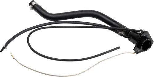 Miniatura 45 de TRQ Cuello de llenado de depósito de combustible, color negro, compatible con Mercury Villager Nissan Quest 1999-2002