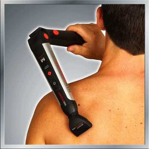 Miniatura 4 de Mangroomer Ultimate Pro Back Shaver con asa 2 cabezas de shock absorber Flex, Bisagra de energía, Extreme Reach y Power Burst