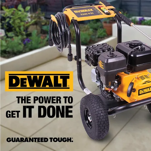 Miniatura 13 de Dewalt 61147S Lavadora a presión de 3300 PSI, 2.4 GPM, a gas, agua fría