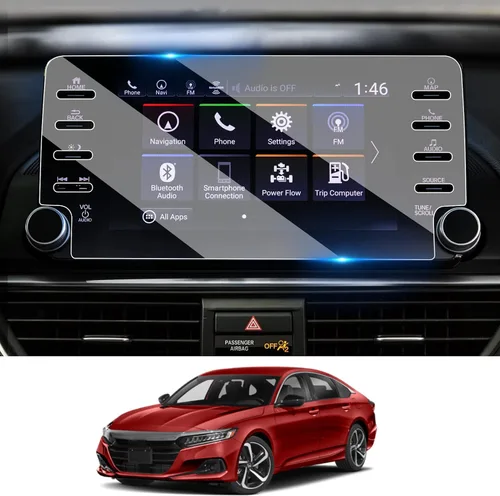 Miniatura 11 de Moonlinks Protector de pantalla compatible con Honda Accord 2025 2024 2023 de 12.3 pulgadas, protector de pantalla de vidrio templado, dureza 9H