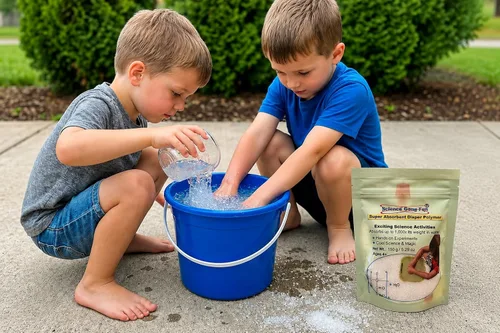 Miniatura 2 de 1 libra Super Absorbente Pañal Polymer_Science Productos educativos