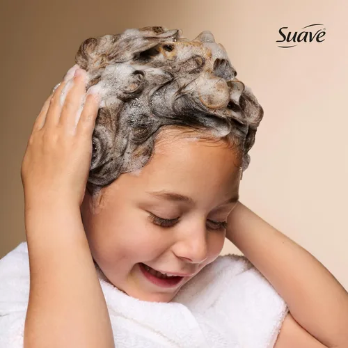 Miniatura 5 de Suave Champú 3 en 1 para niños, acondicionador y gel de baño Silly Apple, fórmula suave sin desgarros para el cabello y la piel de los niños
