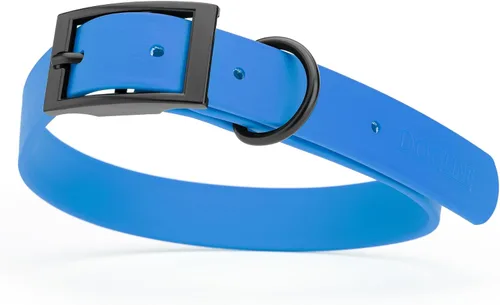 Miniatura 13 de Dogline Biothane - Collar impermeable para perro con hebilla de liberación rápida, resistente cincha de nailon recubierta con resistente y a prueba