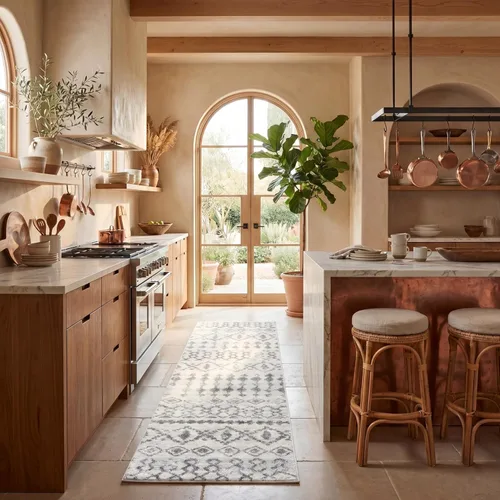 SAFAVIEH Tulum Collection - Tapete de 2 x 8 pies, diseño marroquí bohemio envejecido, no desprende pelusa y fácil de limpiar, ideal para sala de