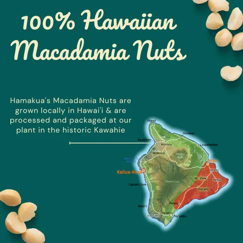 Miniatura 6 de Hamakua Macadamia Nuts – Coco glaseado dulce – Cultivado en Hawai saborizado seco tostado medio y macadamia entera – Nueces de macadamia grandes