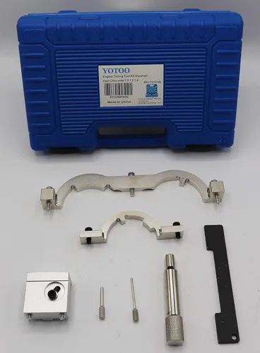 Miniatura 5 de YOTOO Kit de herramientas de sincronización del motor turbo, juego de herramientas de alineación del árbol de levas del motor, azul