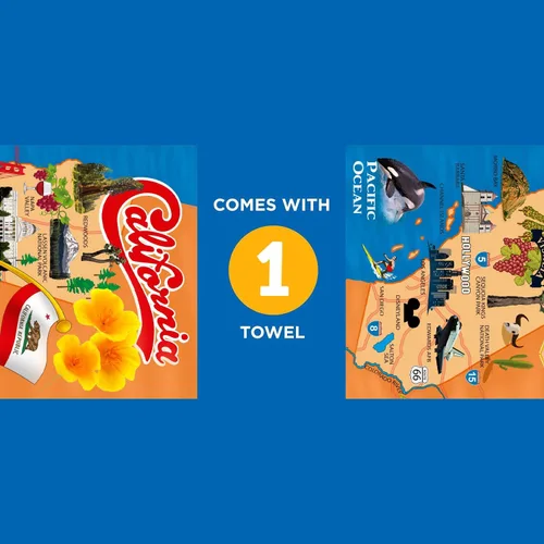 Miniatura 6 de Kaufman - Toallas de playa personalizadas para niños (1430)