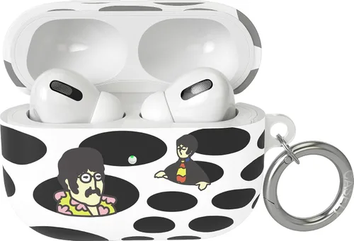 Miniatura 13 de Casely Funda compatible con AirPods Pro 1 All Smiles Funda para AirPods con adhesivo de cara sonriente