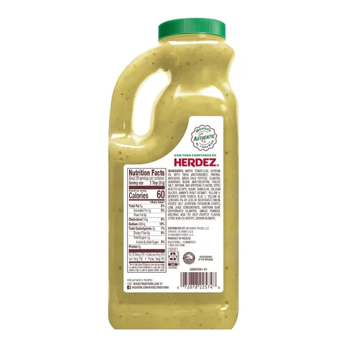 Miniatura 3 de HERDEZ Salsa de Guacamole Suave en Jarra, 32 oz (Paquete de 1)