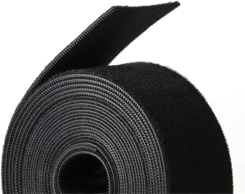 Envisioned Rollo reutilizable de cierre de gancho y bucle de agarre fuerte con terciopelo de microfibra suave al tacto 1" x 16' (1" de ancho, 16
