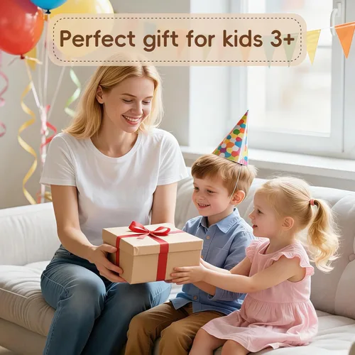 Miniatura 6 de Freniland Juguete clásico de madera para cafetera, juego para preparar y servir para niños pequeños, juguete educativo de cocina para niños a partir