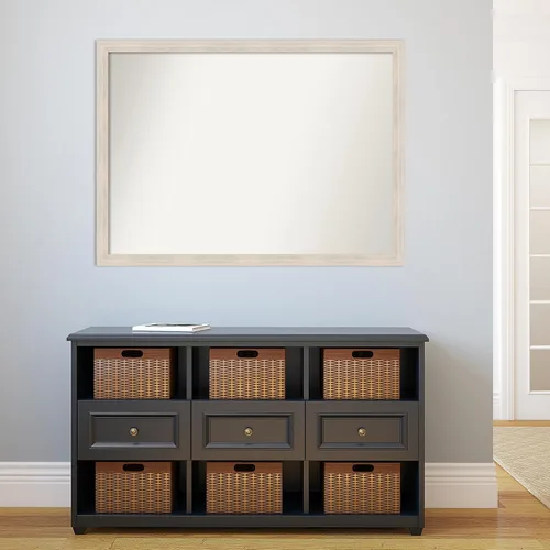 Miniatura 376 de Amanti Art Espejo personalizado, espejo estrecho de baño de oro blanco, espejo de pared o espejo de tocador de baño sobre el fregadero