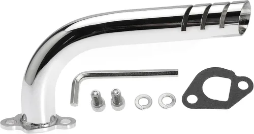 Miniatura 2 de Tubo de escape para Predator 212cc 196cc GX160 GX200, para Baja Warrior MB165 MB200 y para Coleman CT200U BT200X CT200U para Motovox MBX20 Go Kart