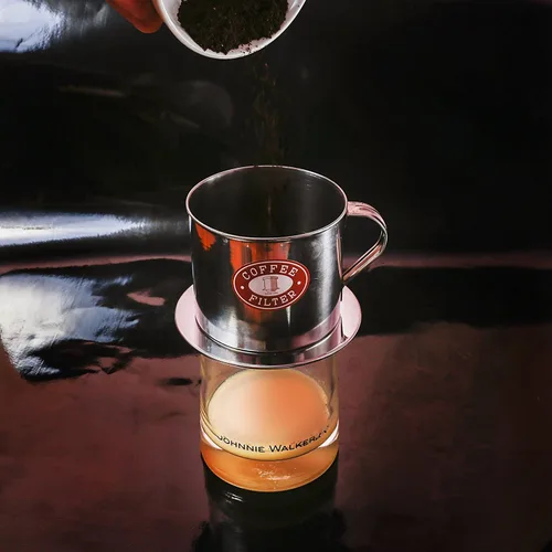 Miniatura 4 de Prensa de filtros de café vietnamita. con inserto de rosca con mecanismo de goteo Fabricado en Vietnam. En tamaños S, M, o L en paquetes de 1, 2 o 3