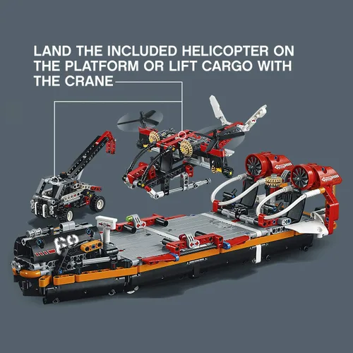 Miniatura 7 de LEGO Technic Hovercraft 42076 Kit de construcción (1020 piezas)