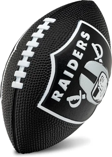 Miniatura 23 de Franklin Sports NFL - Fútbol americano de espuma para niños, pelota suave de tamaño junior de 8.5 pulgadas con logotipos 3D, perfecta para el día