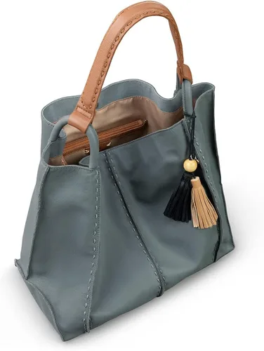 Miniatura 3 de The Sak Los Feliz Large Tote Bag in Leather Roomy Unlined Purse with Single Shoulder Strap