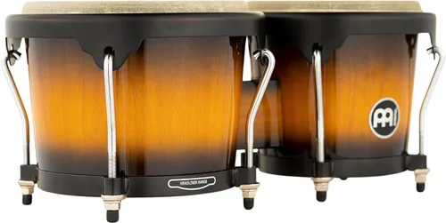 Miniatura 7 de Meinl Percussion HB100SNT-M bongós de madera natural de 6 3/4 y 8 pulgadas, Vintage Sunburst