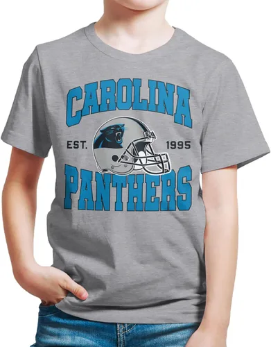 Miniatura 20 de Junk Food Clothing x NFL - Casco de equipo - Camiseta de manga corta para niños y niñas con licencia oficial de la NFL