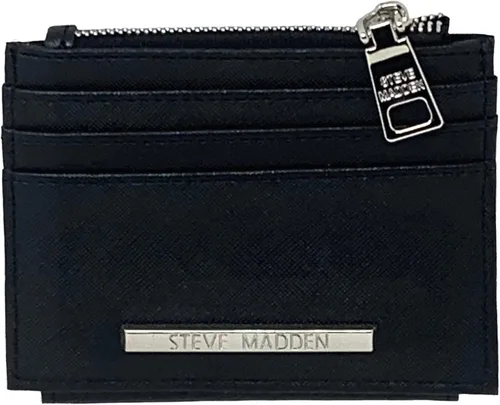 Miniatura 3 de Steve Madden Hayden Wallet, NegroPlata, Contemporáneo