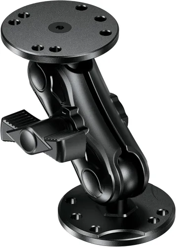 Miniatura 9 de VAZESWIN Soporte de bola de aleación de aluminio de 1 pulgada para Garmin Striker 4, soporte buscador de peces con placas redondas de orificio AMPS