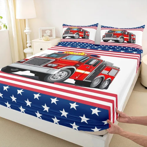 Miniatura 32 de Bonita sábana bajera ajustable para niños, tamaño individual, juego de ropa de cama rústica de pollo, decoración de dormitorio para niños y adultos
